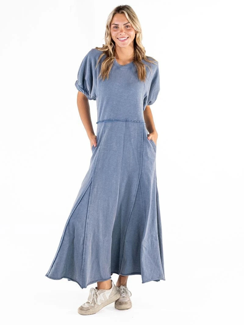 Easy Days Denim Maxi Dress