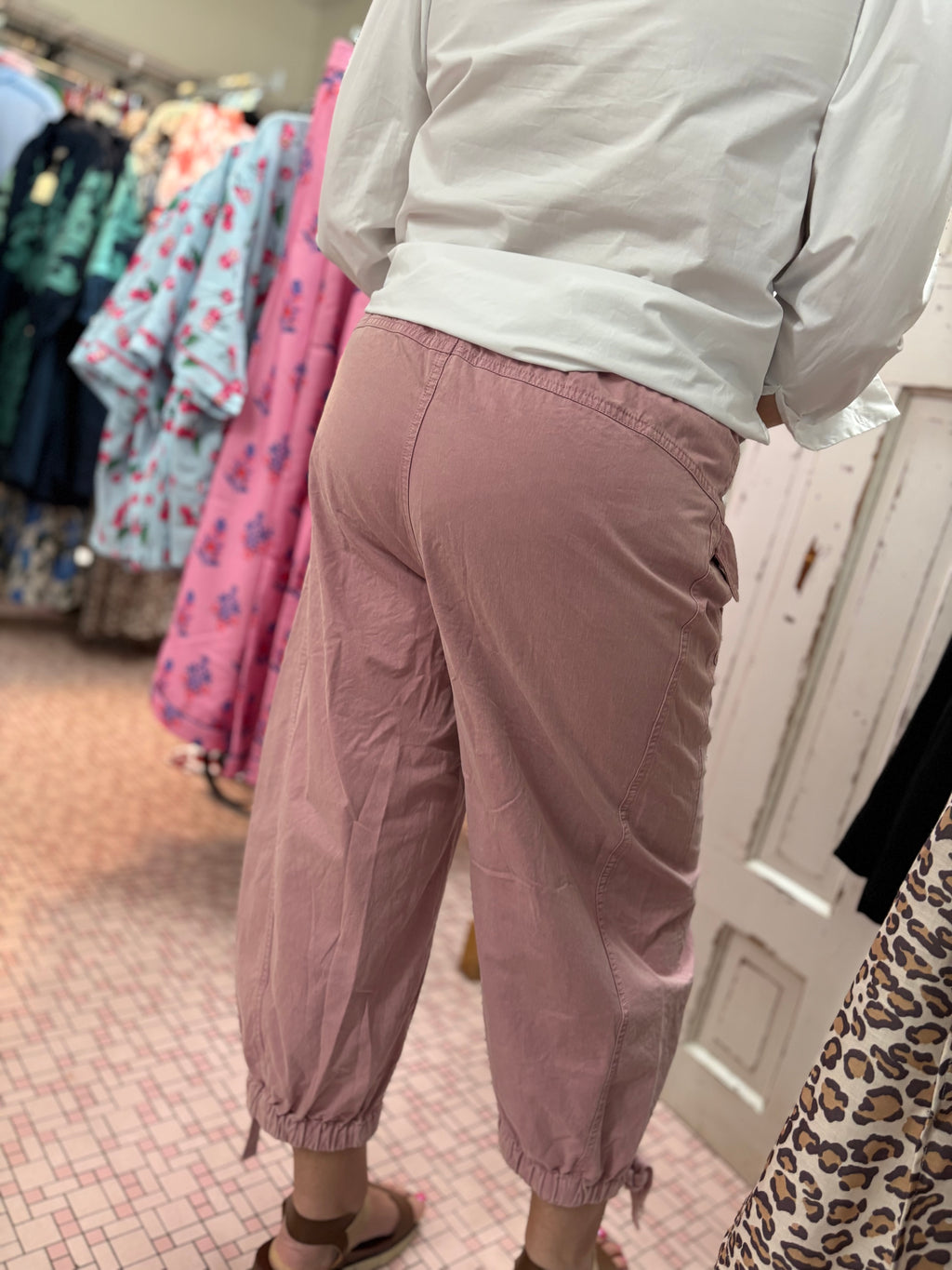 Flap Pocket Cargo Jogger Pants