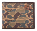 Alabama Crimson Tide Men's Bifold Old School Camo Leather Wallet.