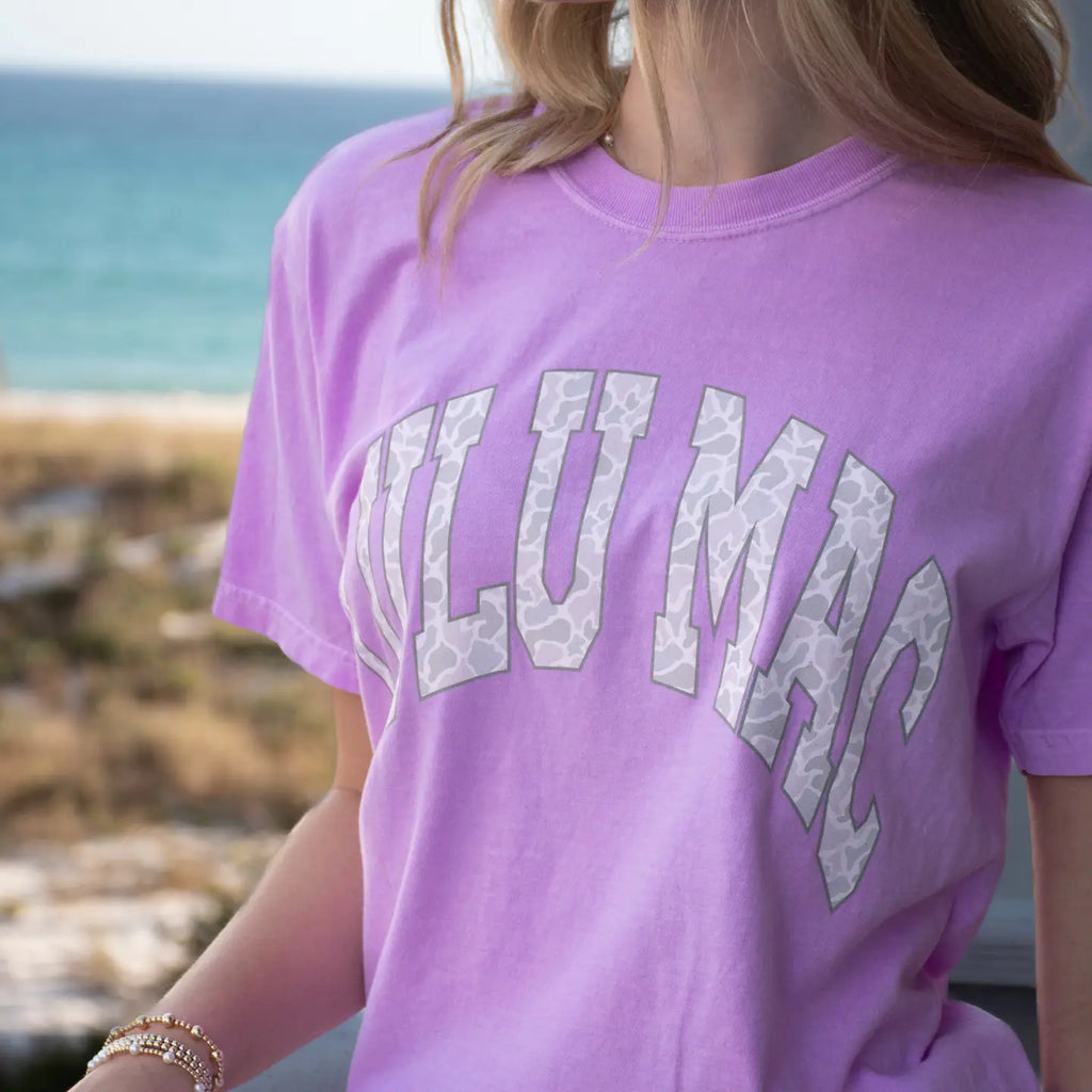 Lulu Mac Camo Tee Tshirt