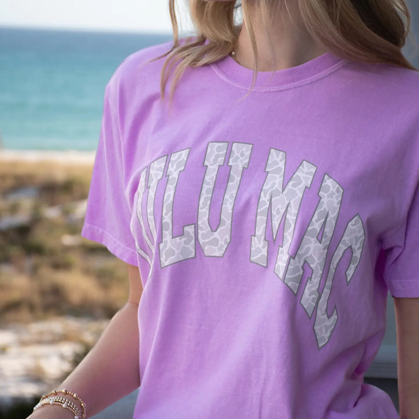 Lulu Mac Camo Tee Tshirt