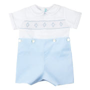 Smocked Diamond Bobby Suit Feltman