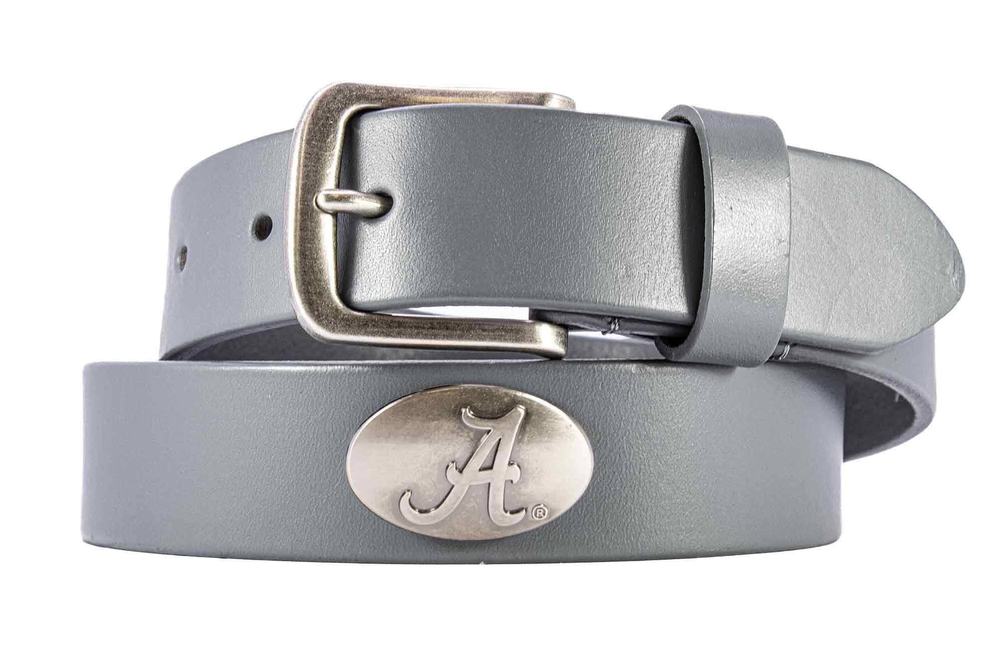 Alabama Crimson Tide Men's Collegiate Leather Belt.