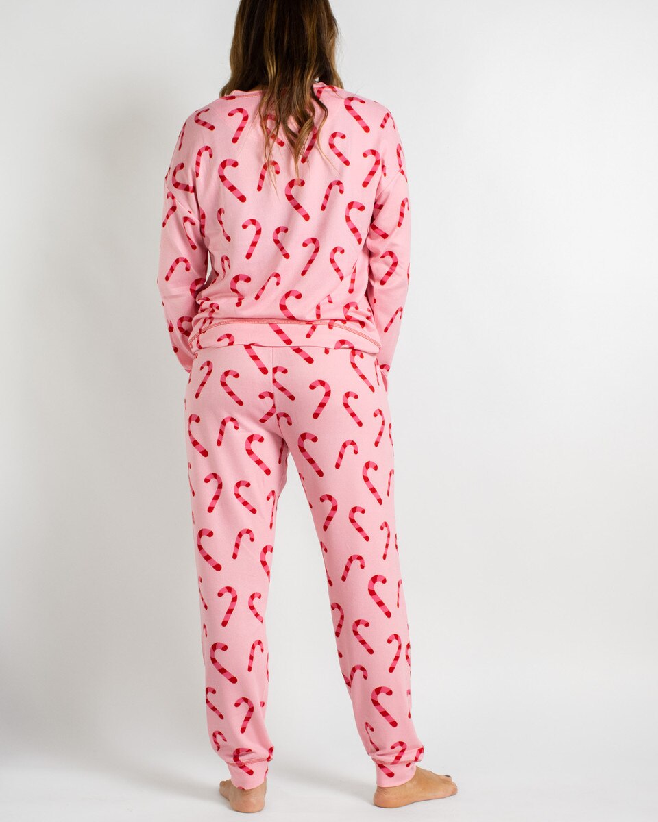 The Royal Standard 2pc candy cane pj's