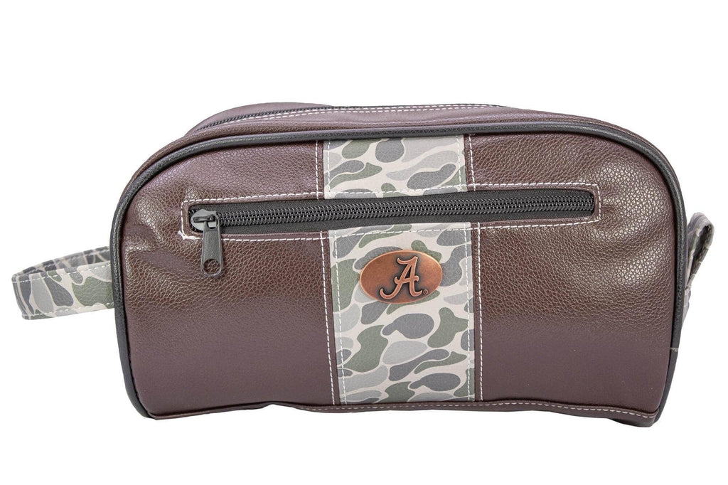 Alabama Crimson Tide Men's Camo Dopp Kit.