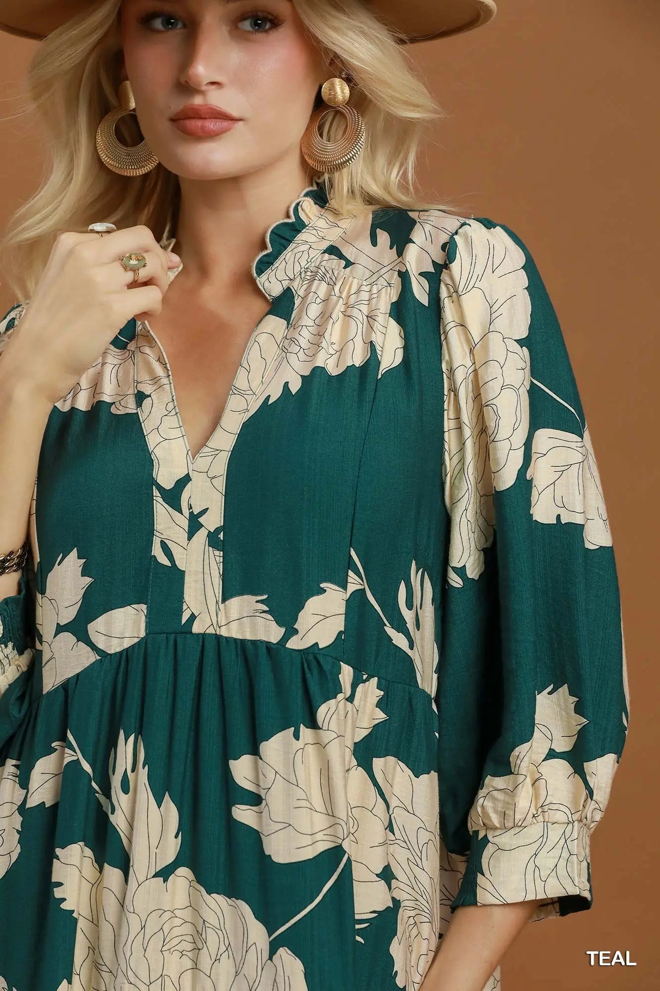 Floral Tiered Maxi Dress