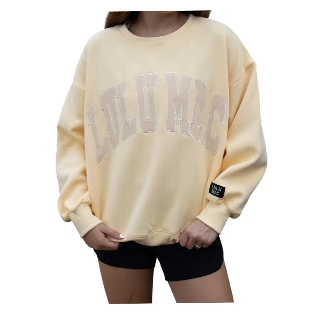 Lulu Mac Mono Color Sweatshirt