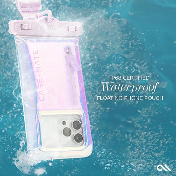 Case-Mate Iridescent Water Proof Phone Case