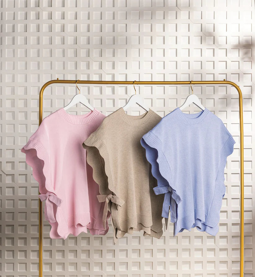 Rigsby Scallop Sweater Top
