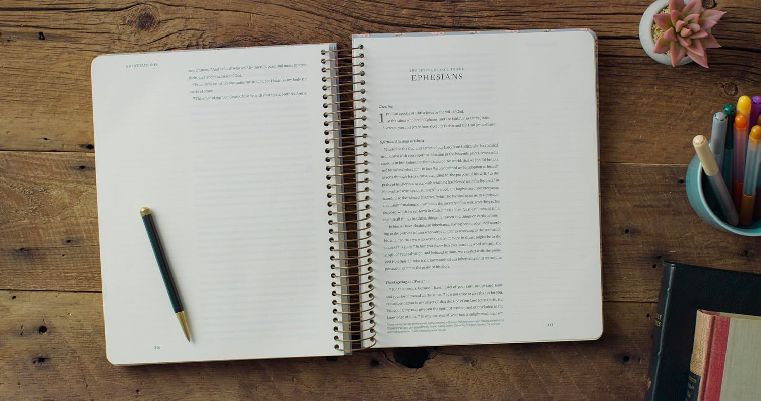 Spiral-Bound Journaling Bible New Testament