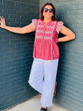 Marina Flutter Top