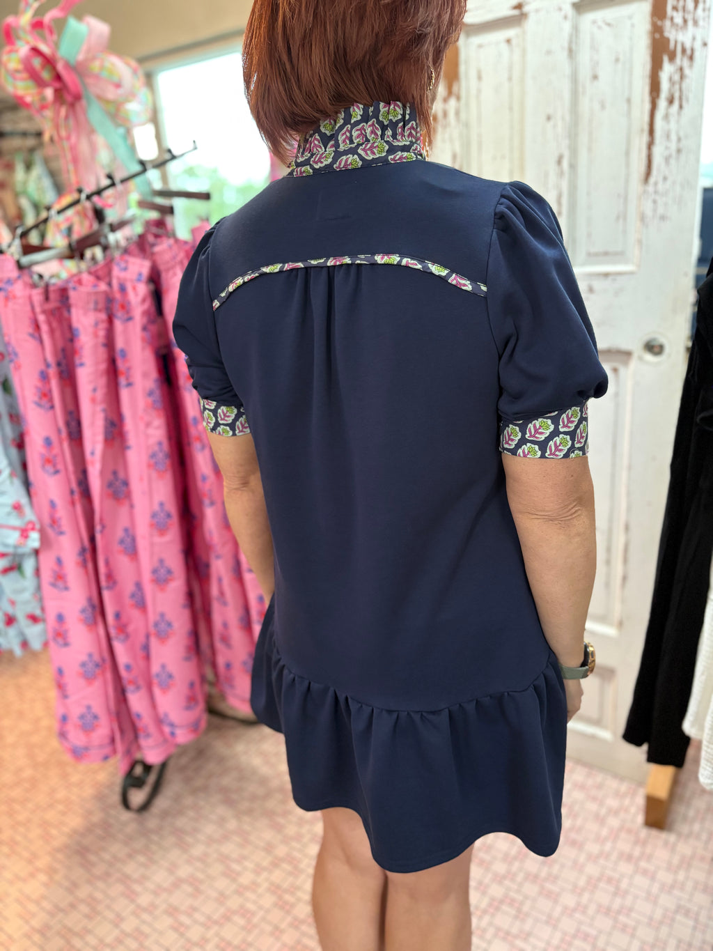French Terry Baby-Doll Dress
