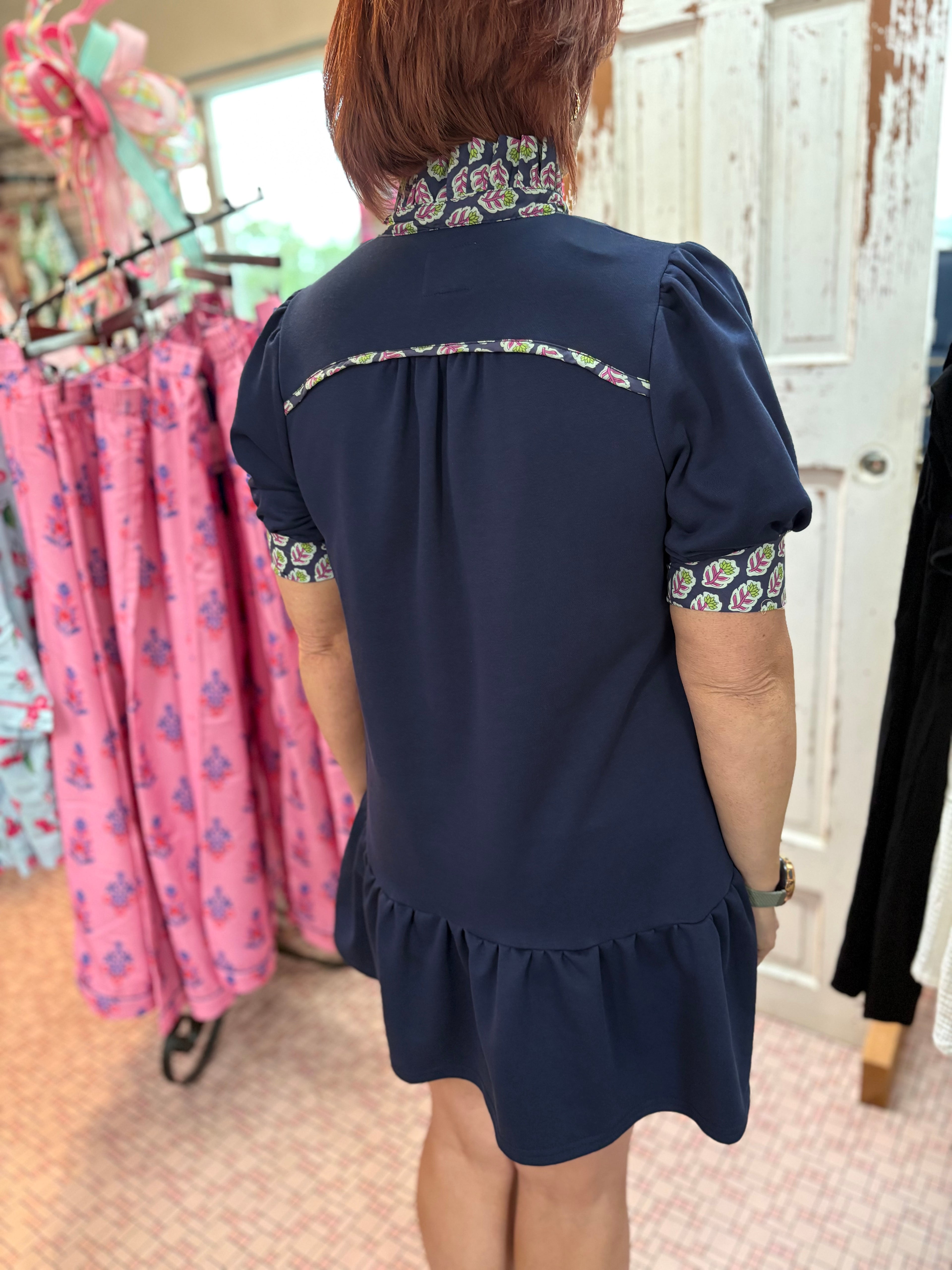 French Terry Baby-Doll Dress