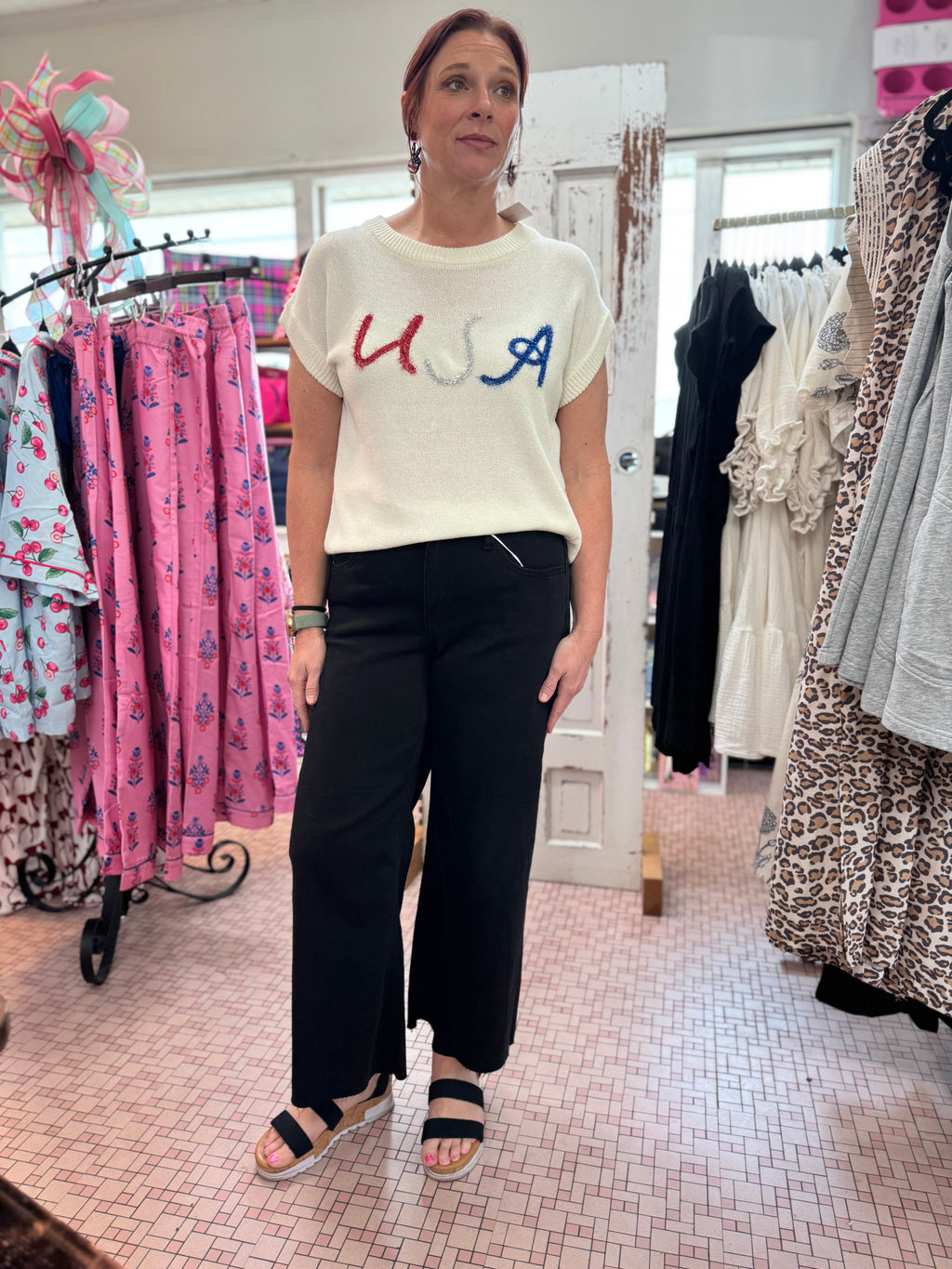 Lovervet High Rise Raw Crop Plus Pants