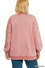 Zenana Plus acid wash fleece hi-low hem pullover
