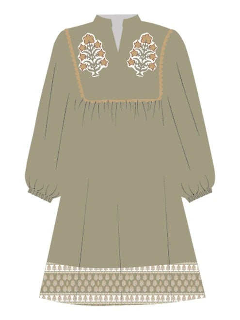 Maeve Embroidered Dress