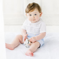 Smocked Diamond Bobby Suit Feltman