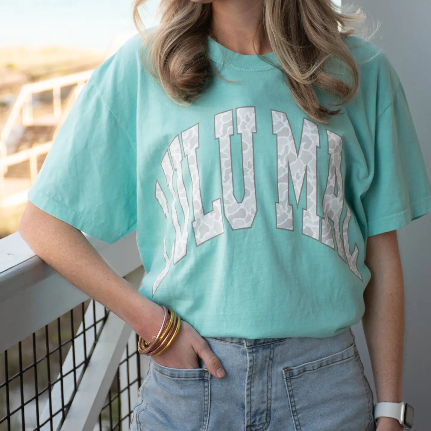 Lulu Mac Camo Tee Tshirt