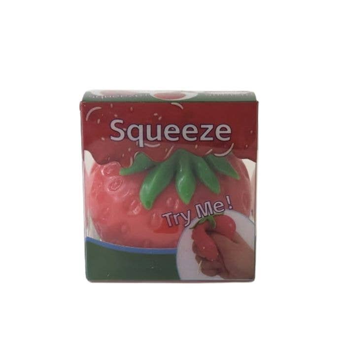 4.2" Squishy Strawberry Sensory Squeeze Toy
