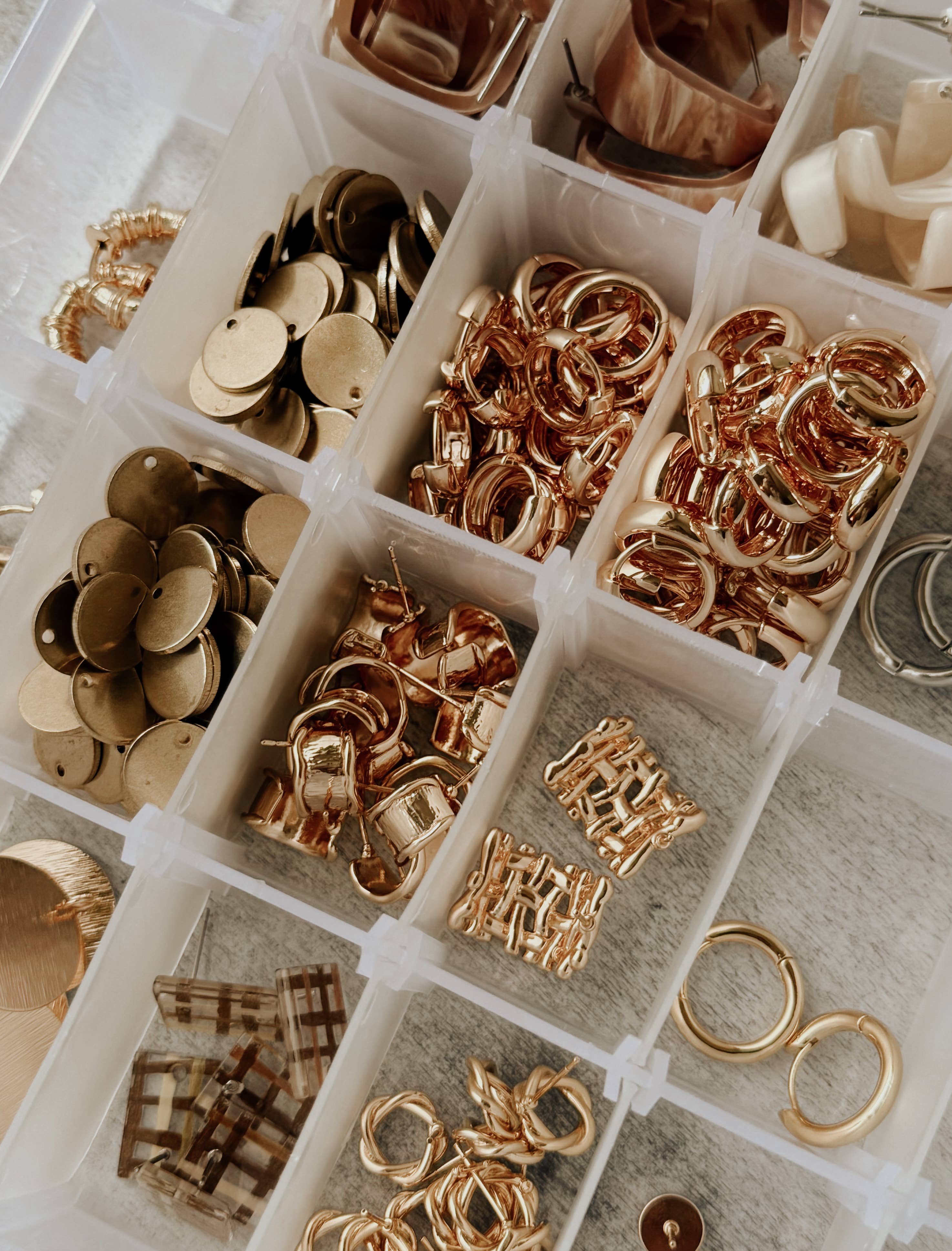 Gold Statement Earrings | Versatile, Gifts, Wedding Outfit
