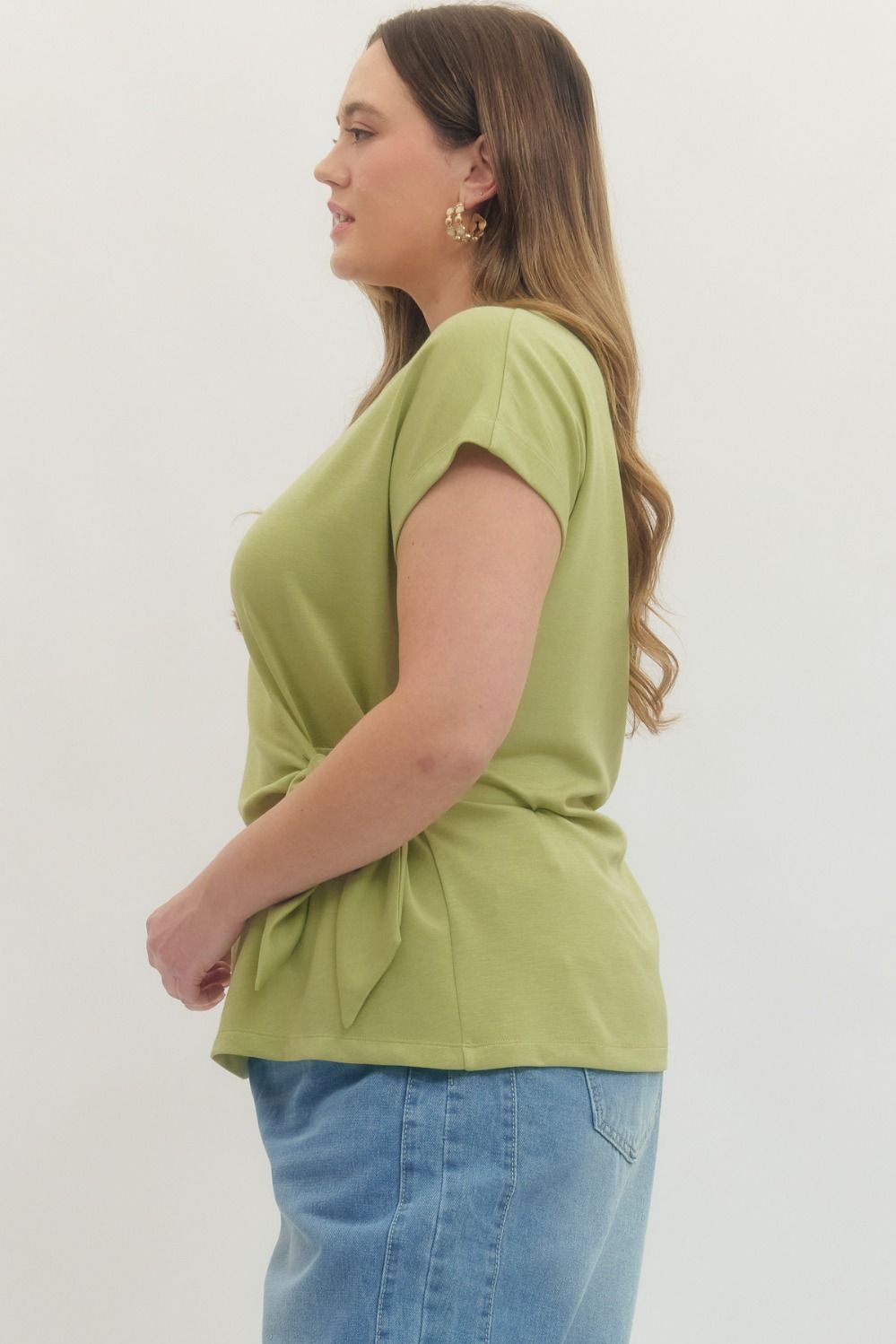 Entro Plus Size Short Sleeve Top