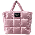 LuLu Mac Large Puffer Metallic Bag