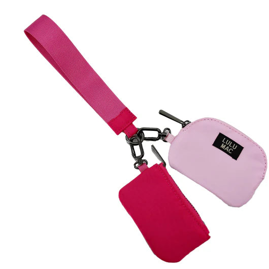 Lulu Mac Double Pouch Wristlets